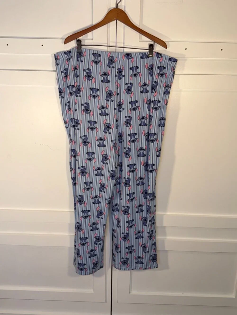 Disney Stitch Women's Sleep Pants 3X Blue